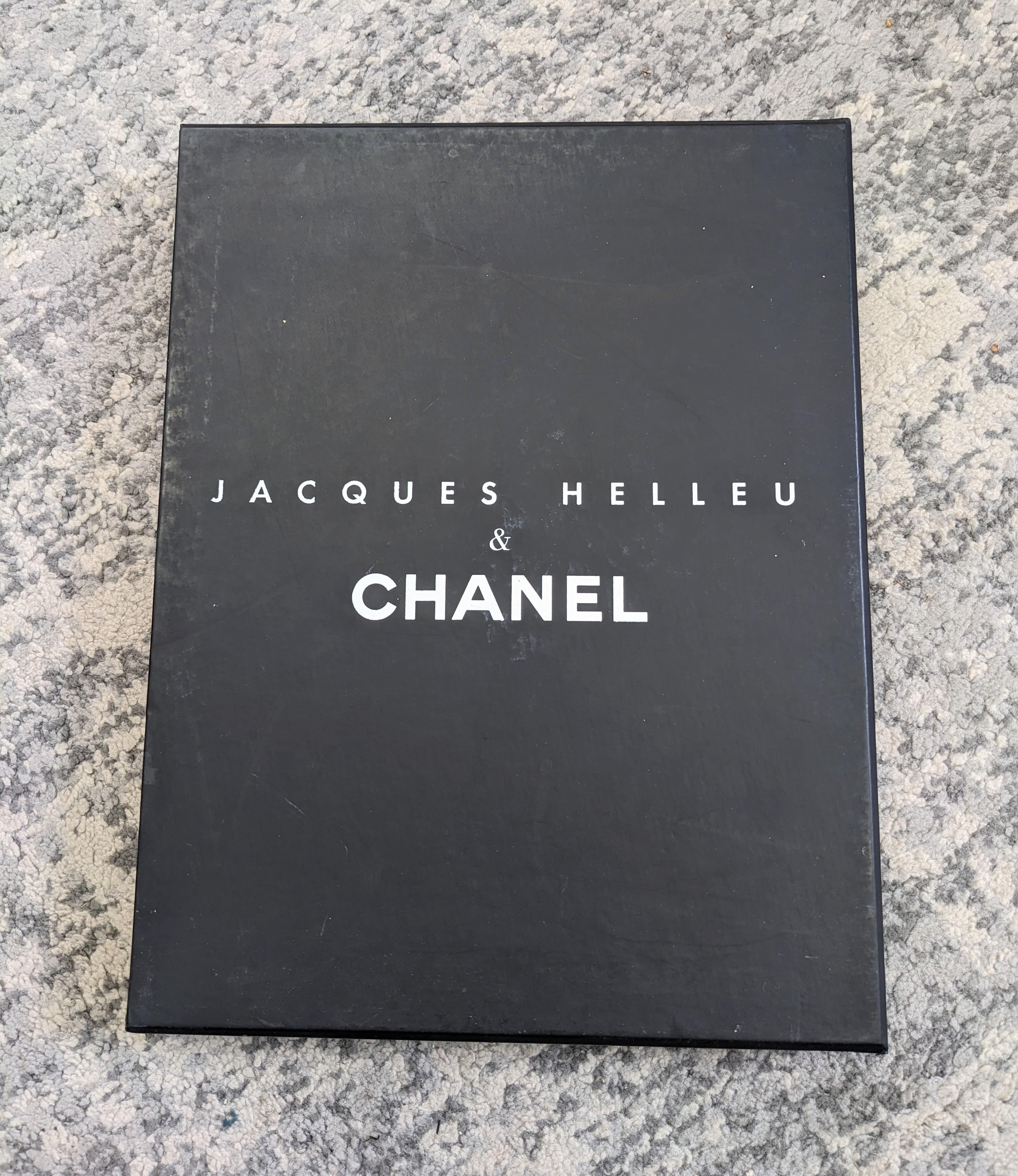 Chanel Coffee Table Book, Jacques Helleu In Excellent Condition For Sale In New York, NY