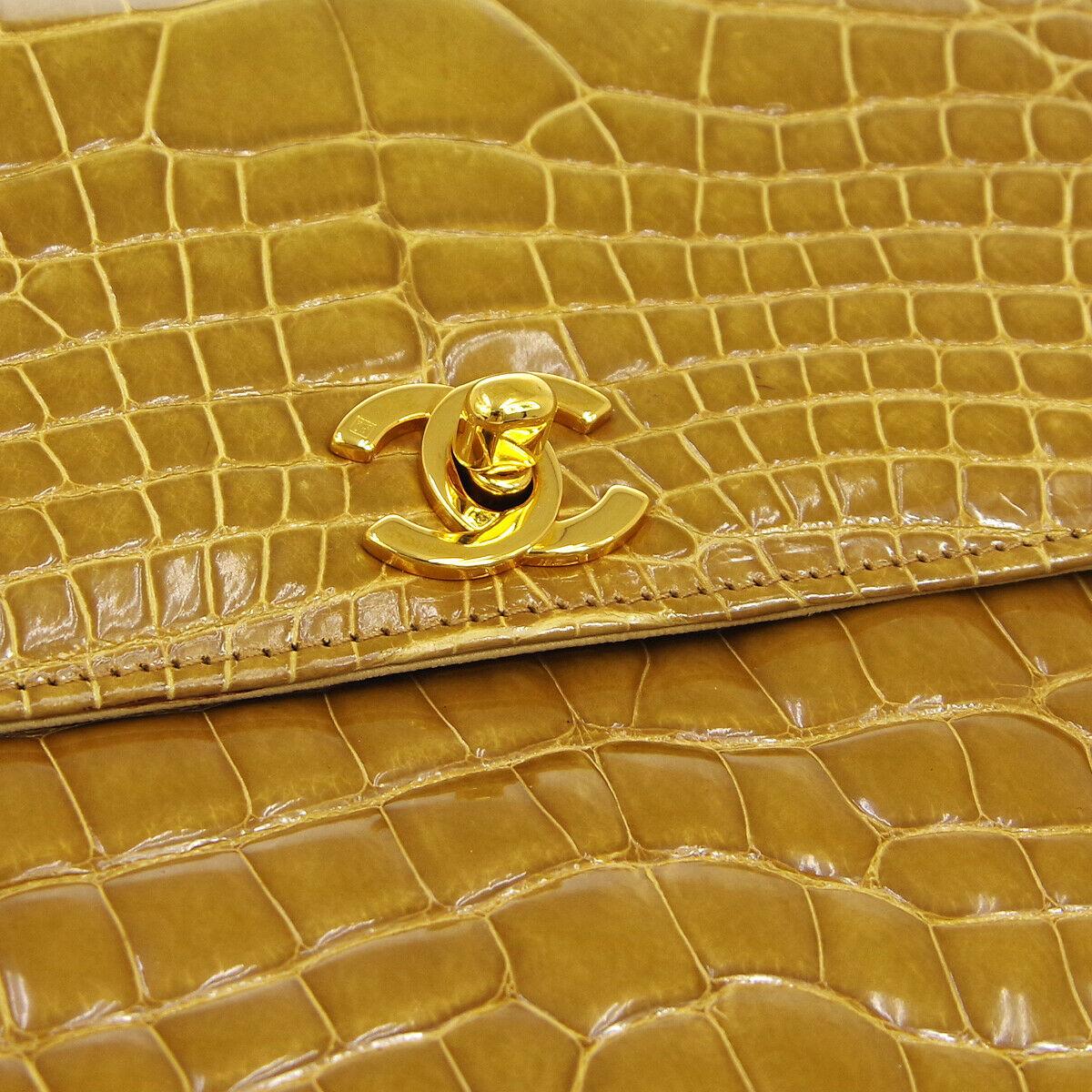 The Exotic Chanel to Complete Your Collection.

Since announcing the discontinuation of exotic skin handbags, the demand for exotic Chanel has increased tenfold. And the demand for crocodile skin Chanel is no exception. Crafted of exotic crocodile