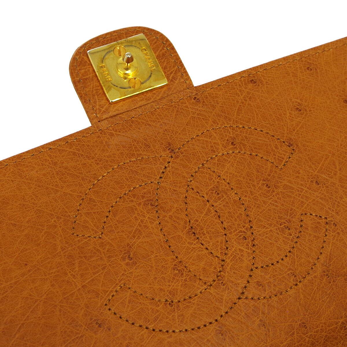 cognac chanel bag