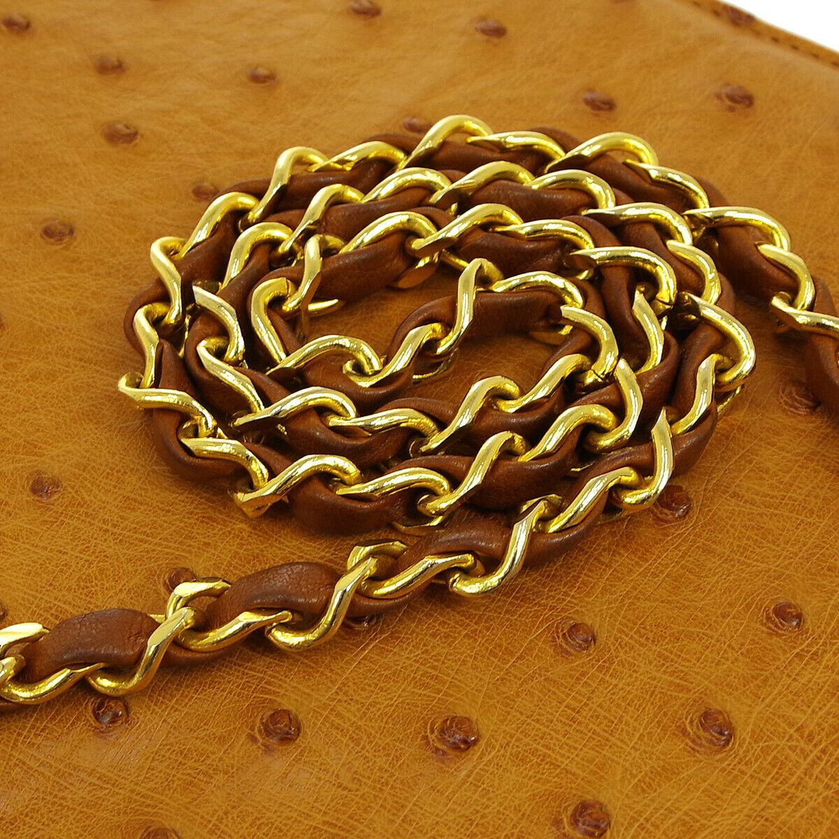 chanel cognac bag