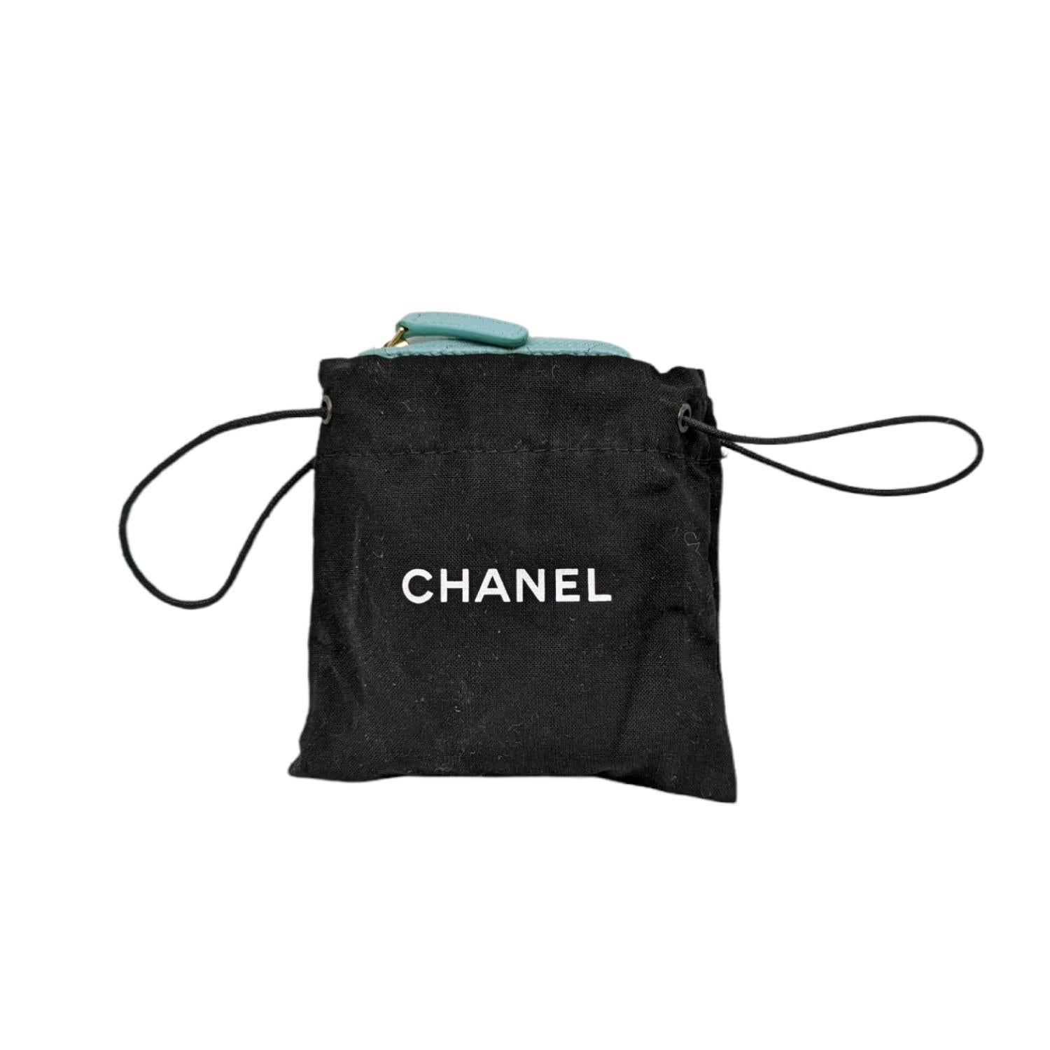 Chanel Coin Purse Interlocking CC Logo Wallet 2