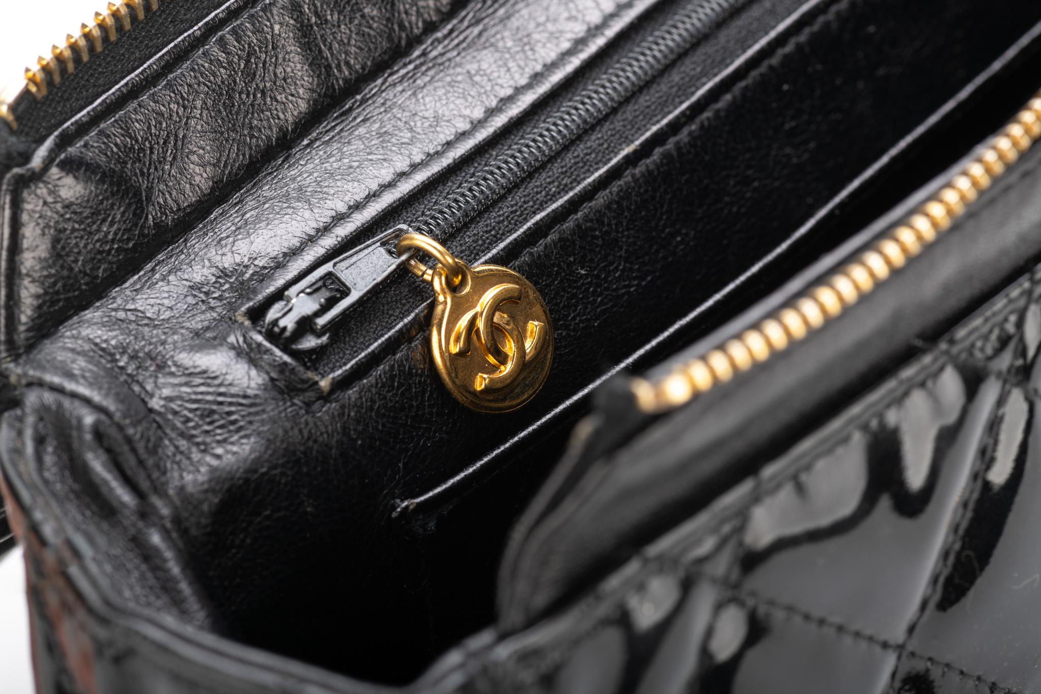 Chanel Collectible 1990's Vintage Black Backpack Bag 5