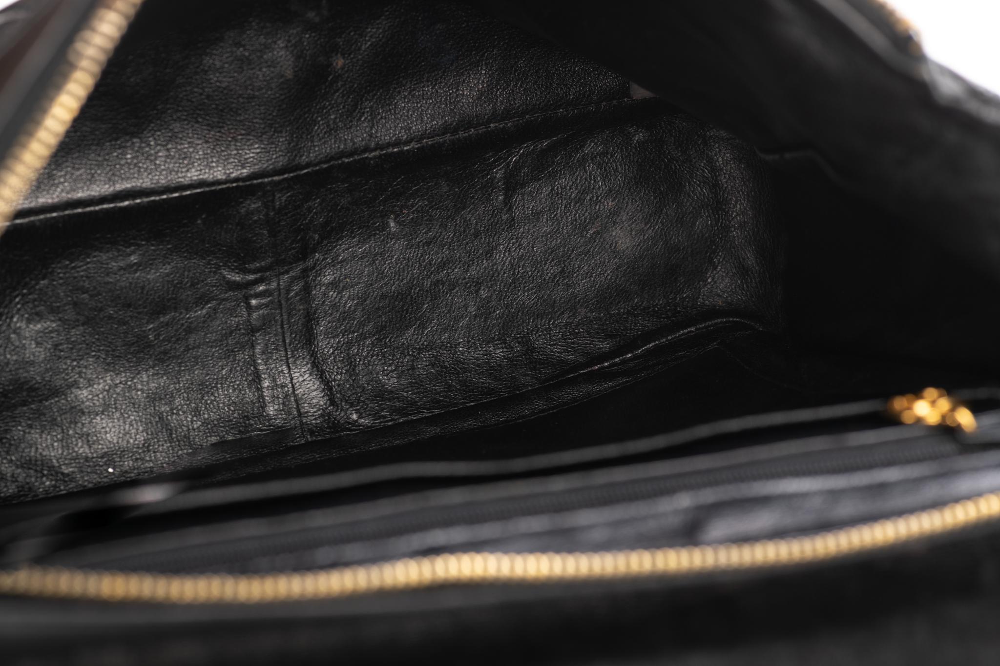Chanel Collectible 1990's Vintage Black Backpack Bag 6