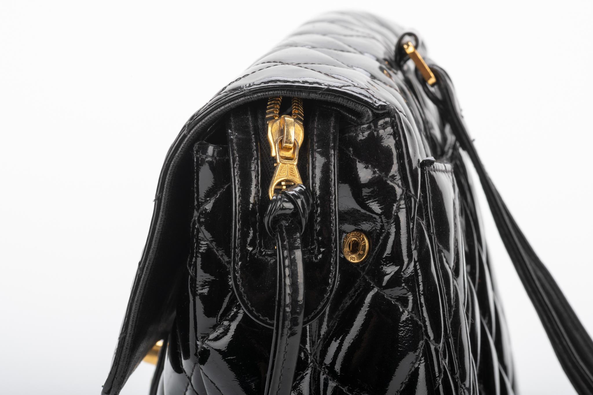 Chanel Collectible 1990's Vintage Black Backpack Bag 11