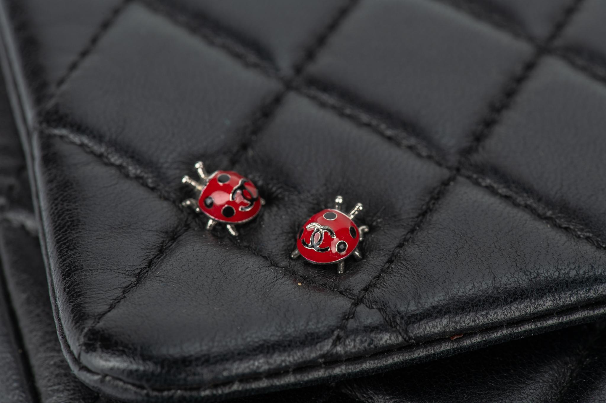 Chanel Collectible Black Ladybug Flap 3