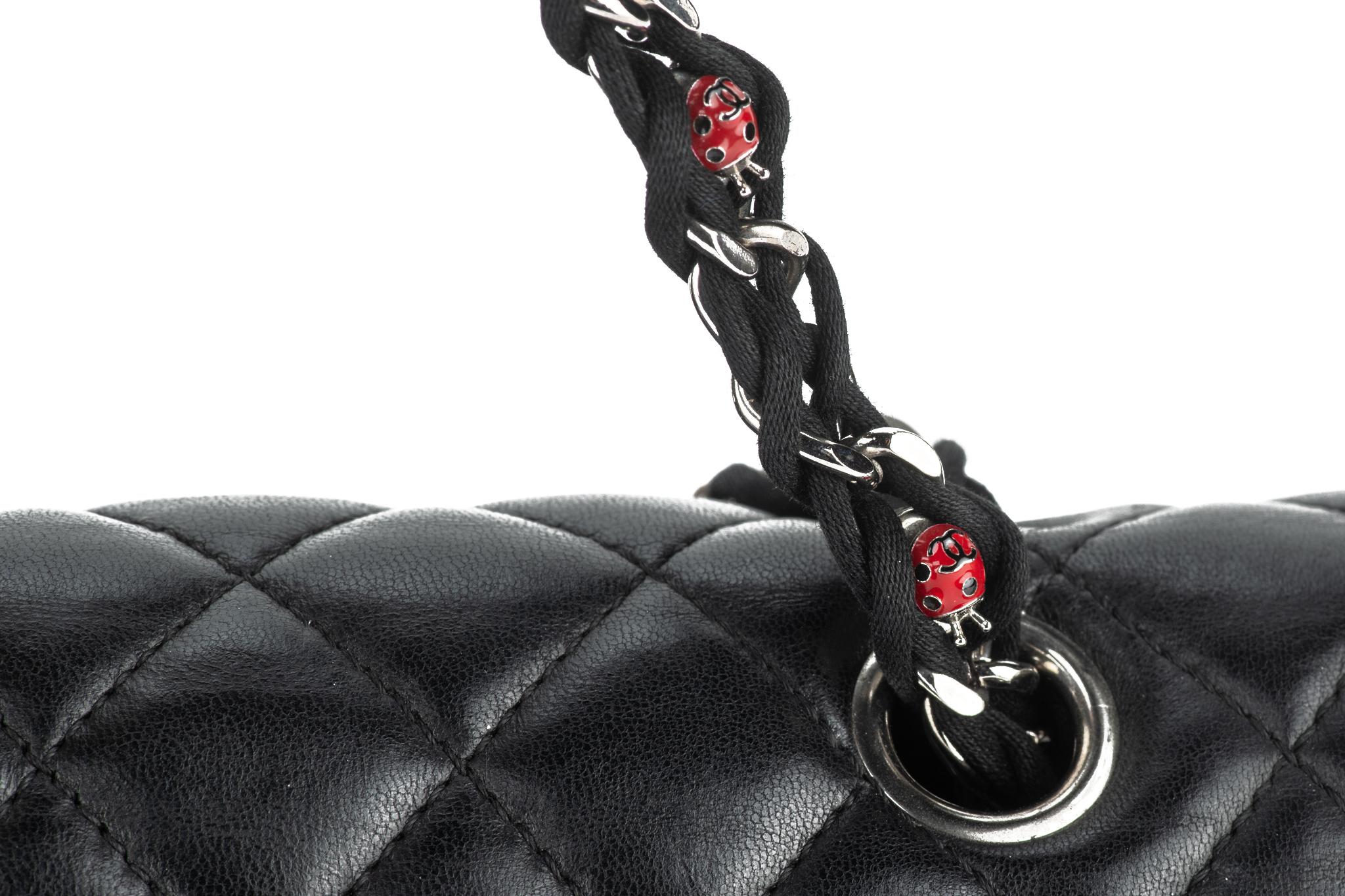 Chanel Collectible Black Ladybug Flap 4