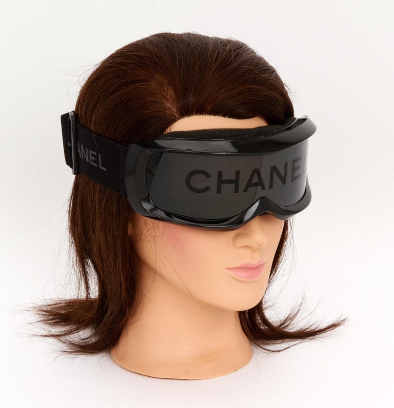 Chanel Collectible Black Ski Goggles at 1stDibs