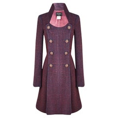 Chanel Collection Bombay Tweed Runway Coat