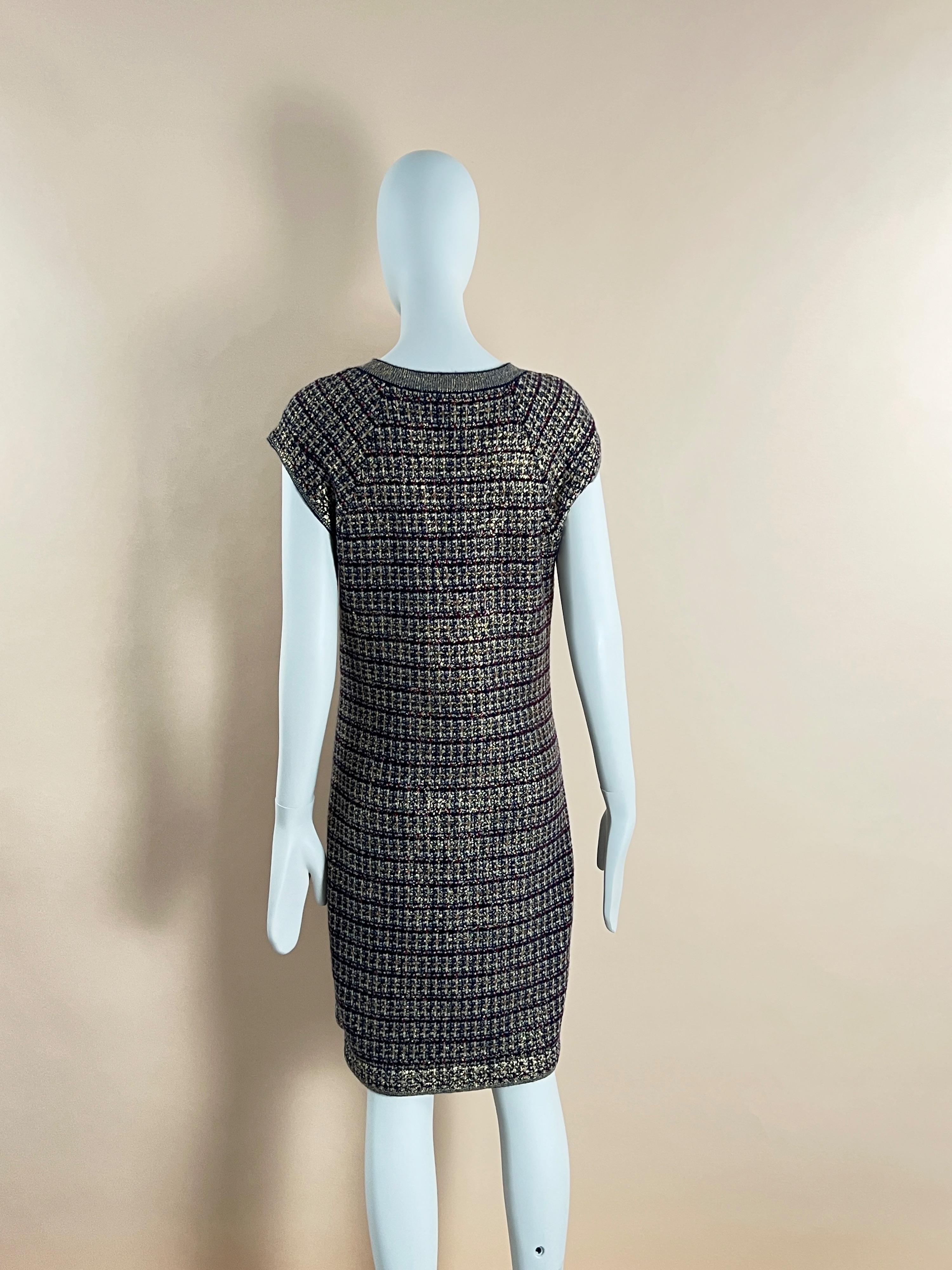 Chanel Byzance Collection Jewel Buttons Dress 1