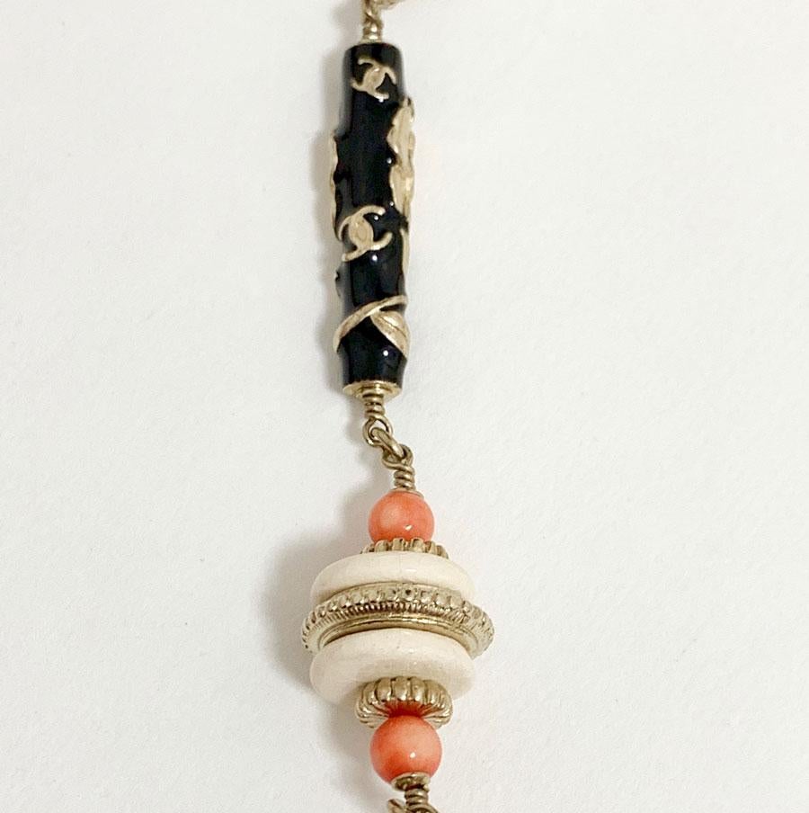 CHANEL Collector Paris Shanghai Long Necklace 1