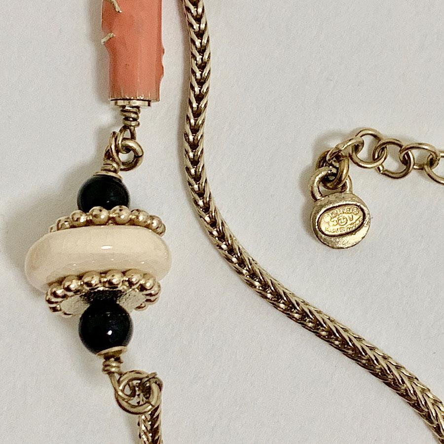 CHANEL Collector Paris Shanghai Long Necklace 3