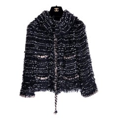 Chanel Collectors Black Lesage Tweed Jacket
