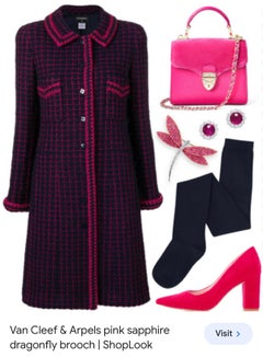 Chanel Collectors CC Buttons Bright Tweed Coat