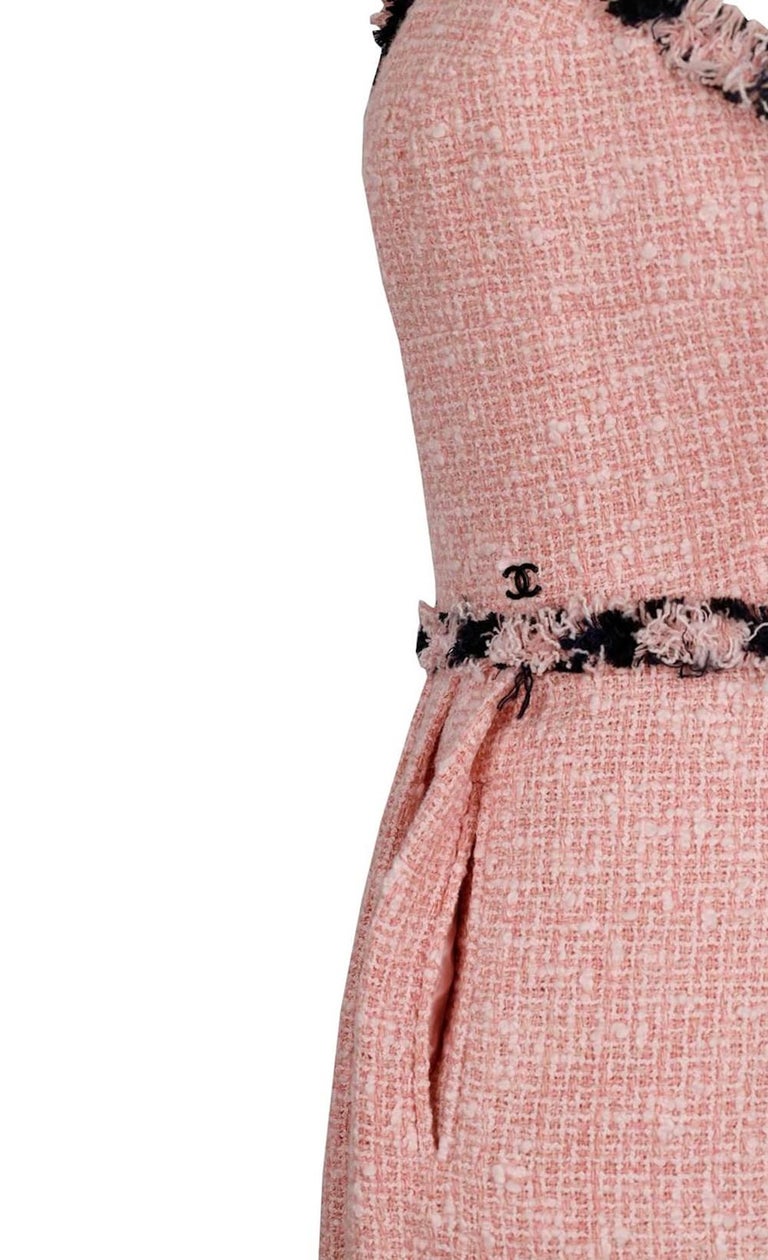 Chanel Collectors Eva Longoria Style Tweed Dress