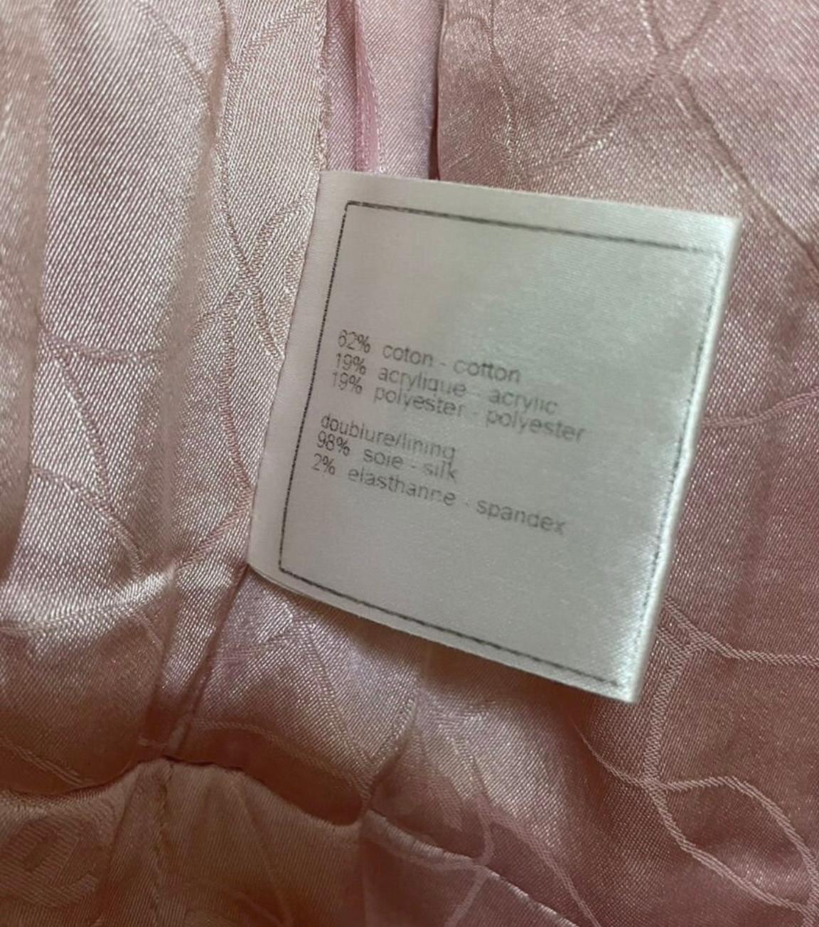 Chanel Collectors Eva Longoria Style Tweed Dress For Sale 12