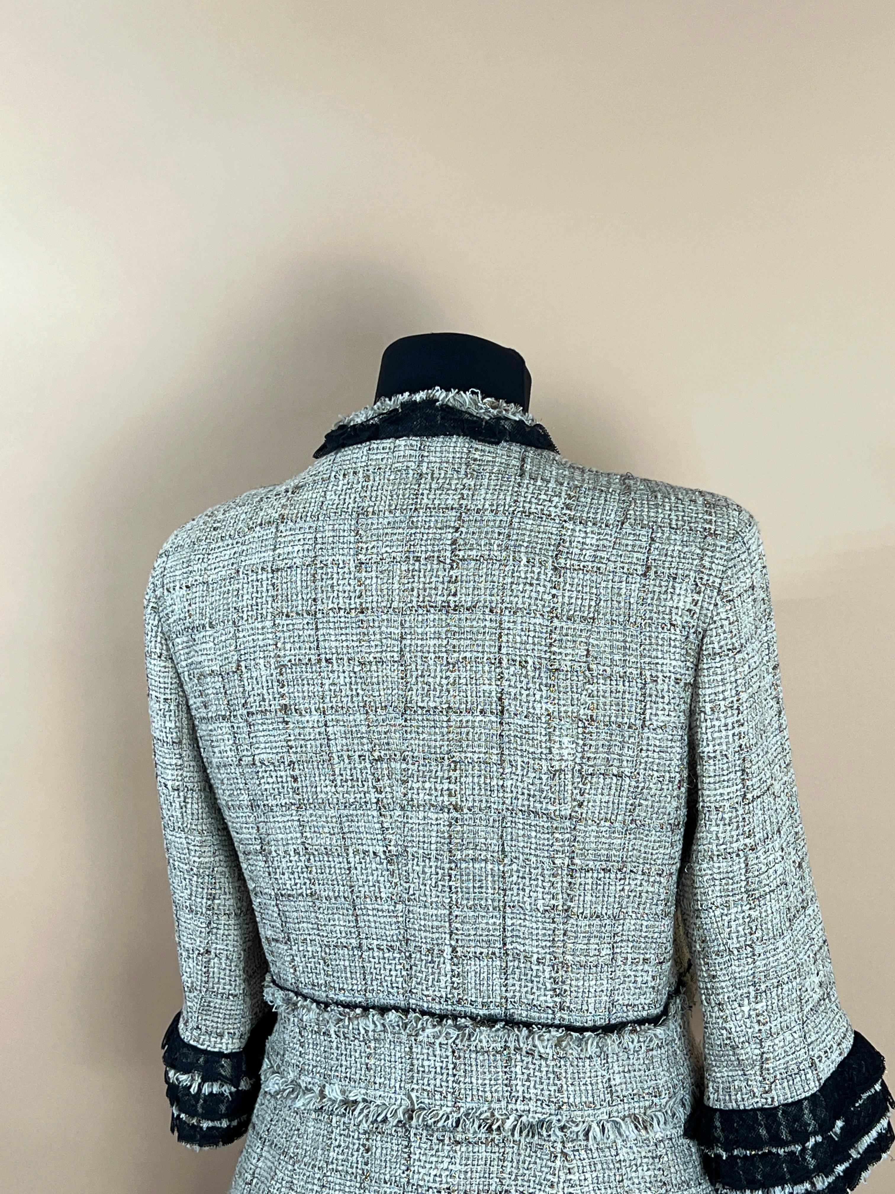 Chanel Collectors Ruffled Tweed Jacket 11
