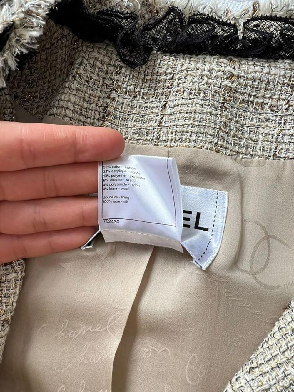 Chanel Collectors Ruffled Tweed Jacket 15