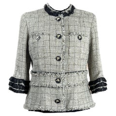 Chanel Collectors Ruffled Tweed Jacket