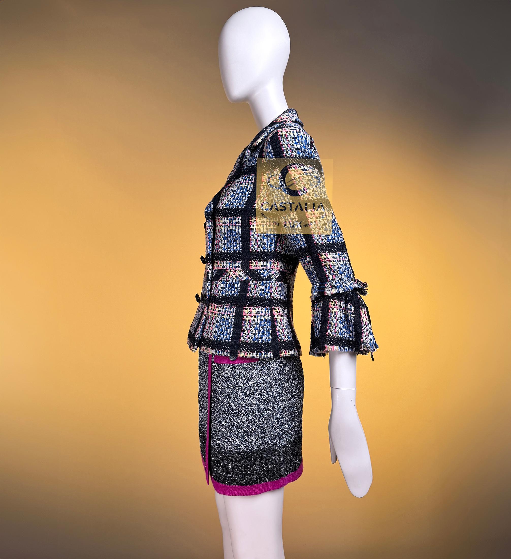 Chanel Collectors Vintage Jacket with Bows 36 FR For Sale 6