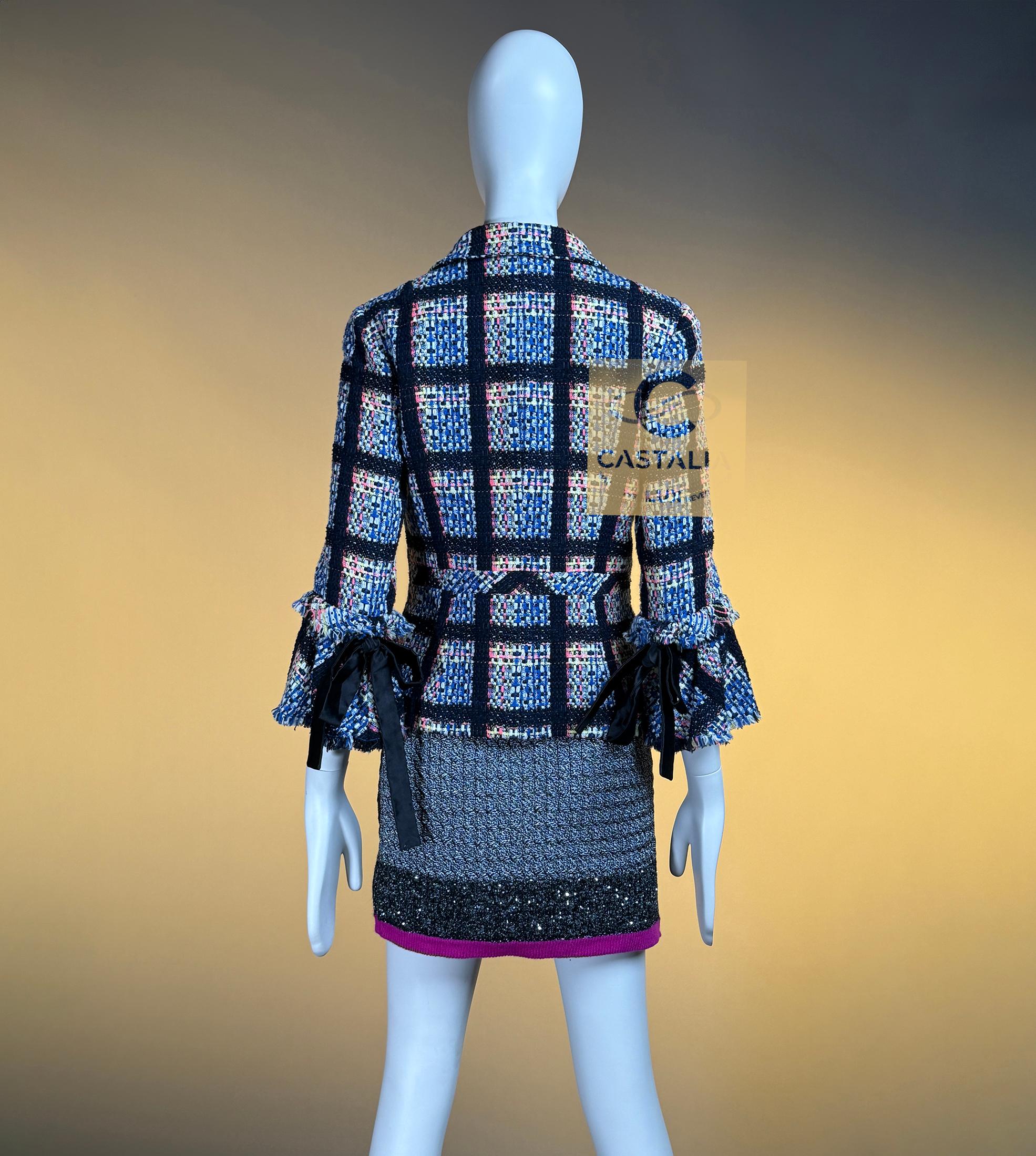 Chanel Collectors Vintage Jacket with Bows 36 FR For Sale 11