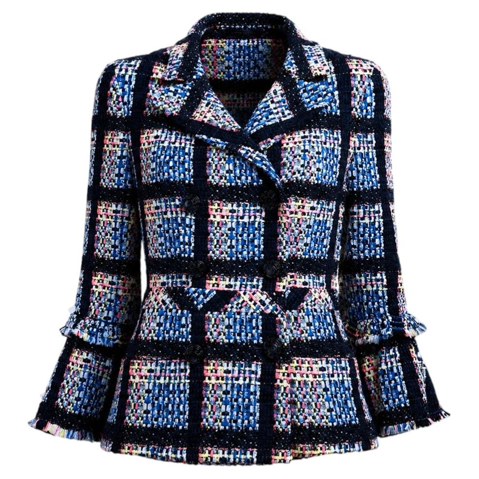 CHANEL Sammler Vintage Jacke mit Schleifen 36 FR