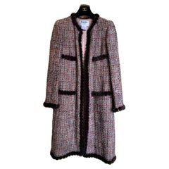 Chanel Sammler Vintage Stil Lesage Tweed-Mantel