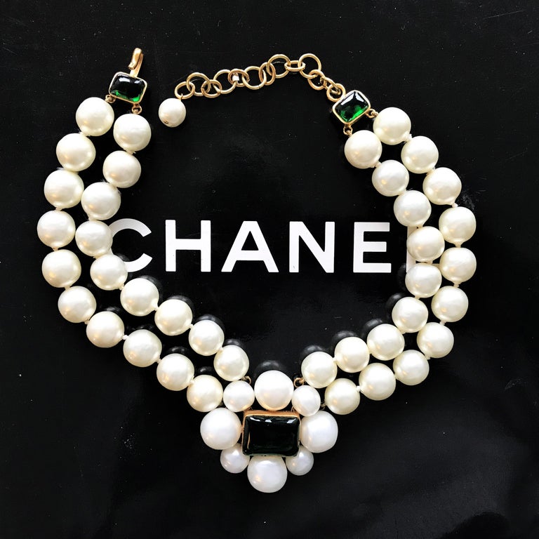 Chanel collier deals necklace