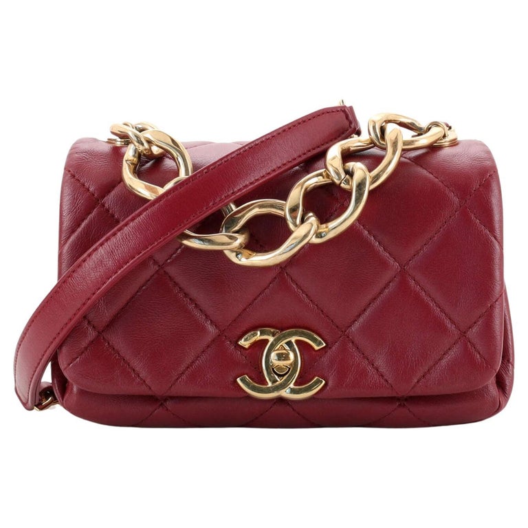 Chanel Color Match Flap Bag Quilted Lambskin Mini at 1stDibs
