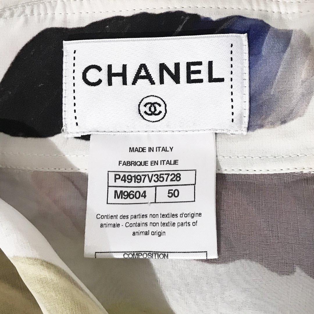 chanel neon shirt