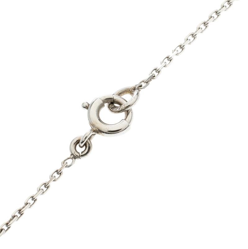 Women's Chanel Comete 18k White Gold And Diamonds Star Necklace