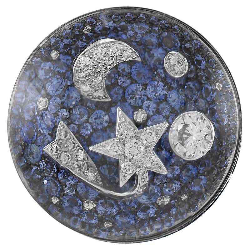 Chanel Comete Diamond Star Dome Ring For Sale at 1stDibs