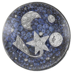 Chanel Comete Bulle de Ciel Ring with Diamonds and Sapphires