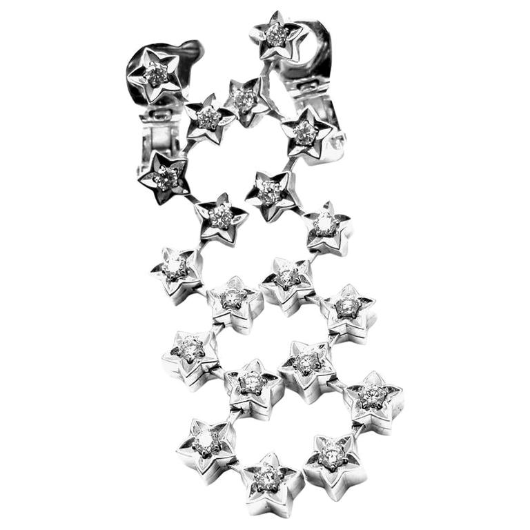 Chanel Gold Metal Crystals CC Faux Pearl Drop Earrings - Yoogi's Closet