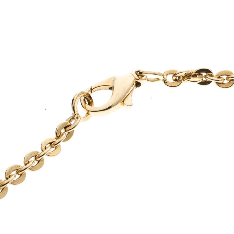 Women's Chanel Comete Star Diamond 18k Yellow Gold Large Pendant Necklace