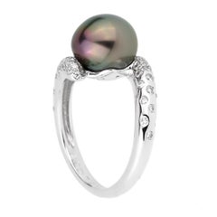 Chanel Concept Pearl Diamond White Gold Ring