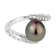Chanel Concept Pearl Diamond White Gold Ring