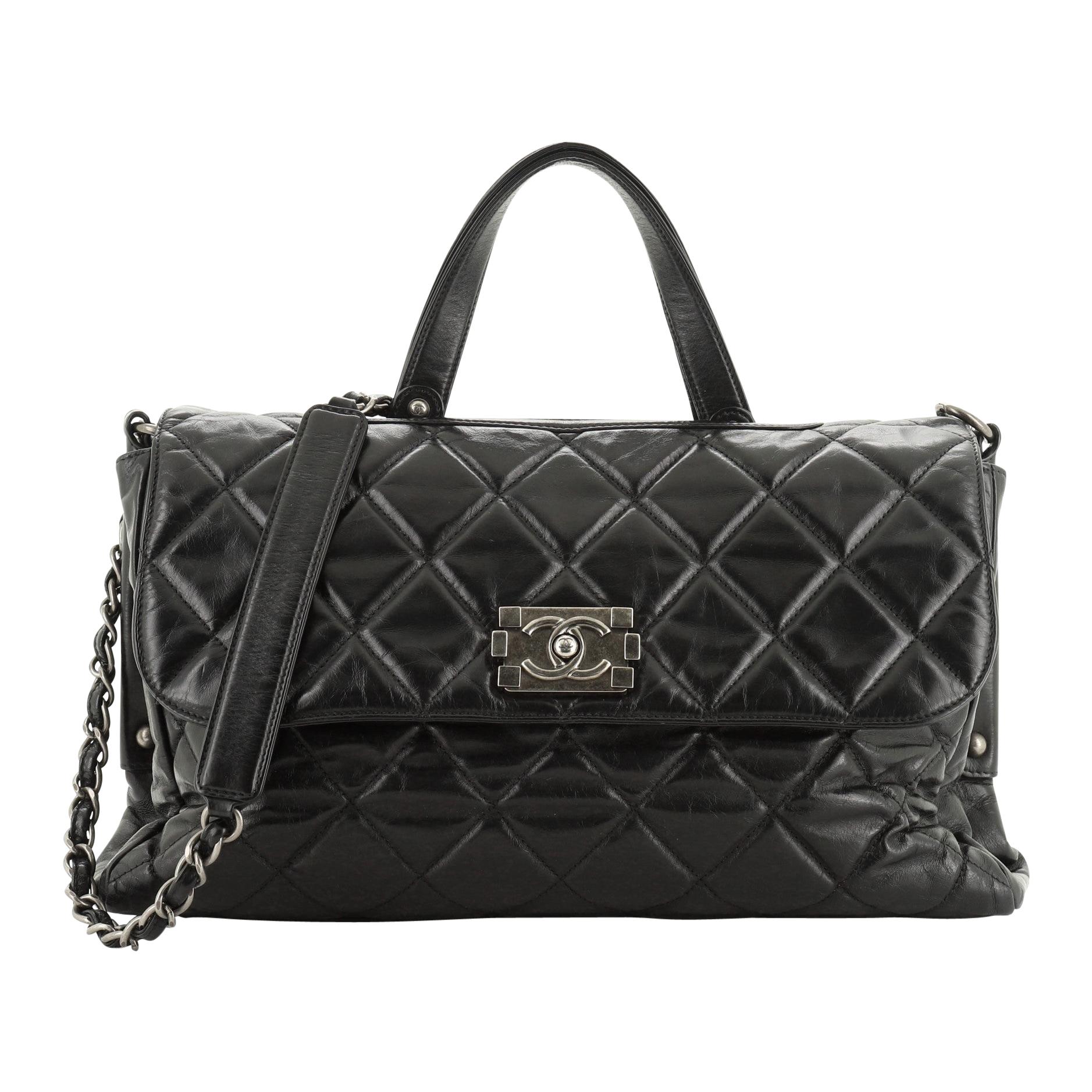 Chanel Has A New Flap Bag That Reminds You Of A Vintage Satchel -  BAGAHOLICBOY