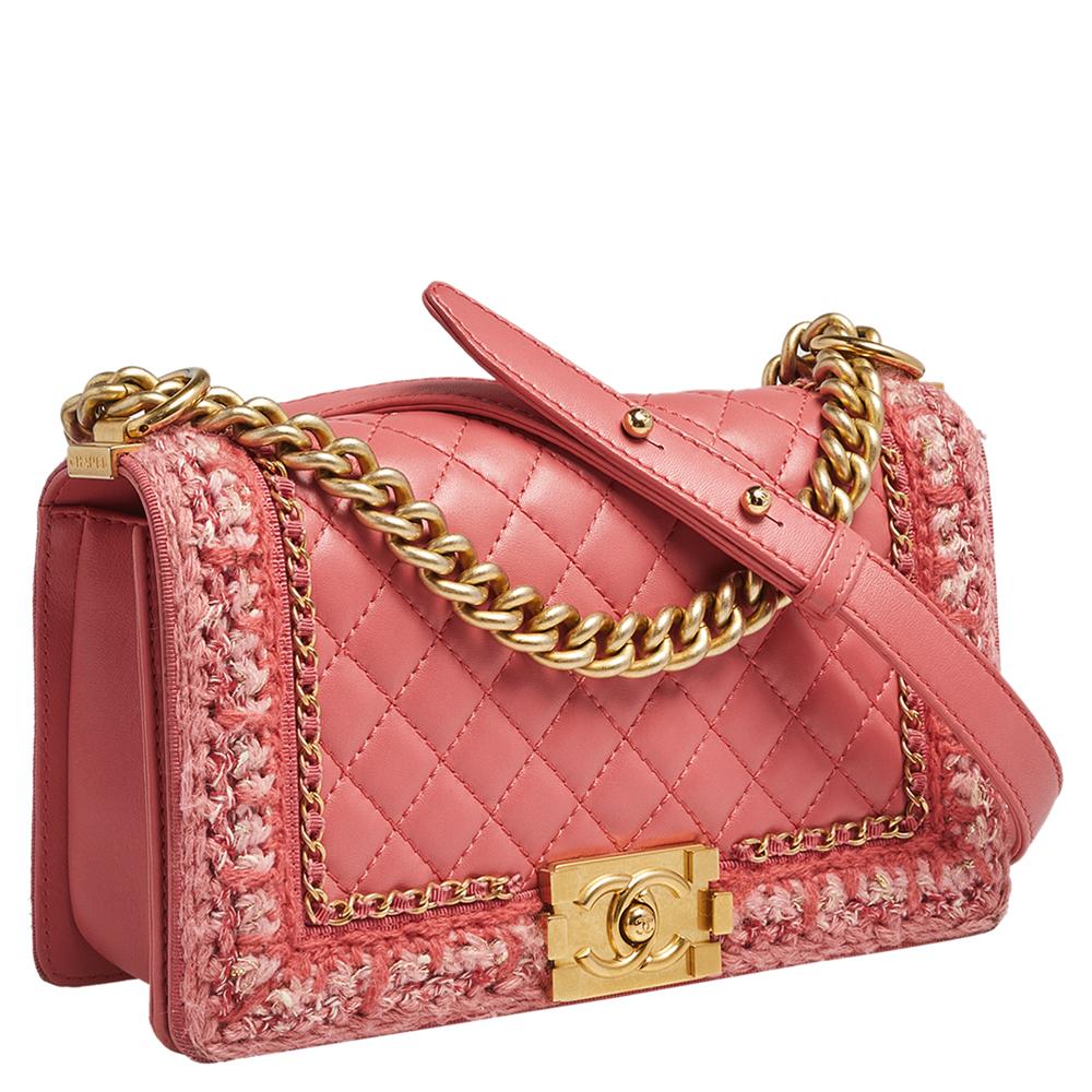 chanel boy pink