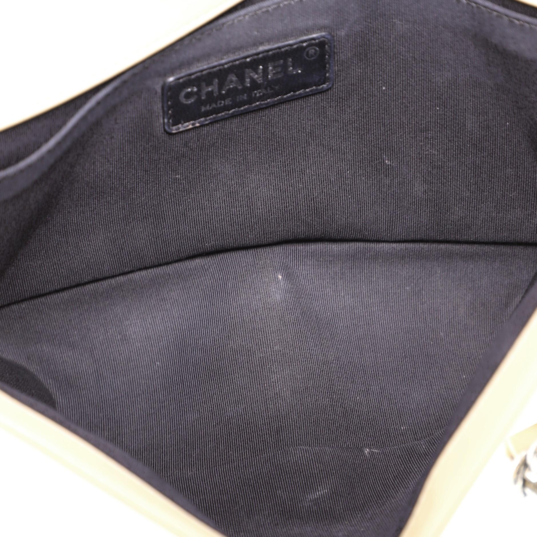 Chanel Cordoba Boy Flap Bag Leather Old Medium 5