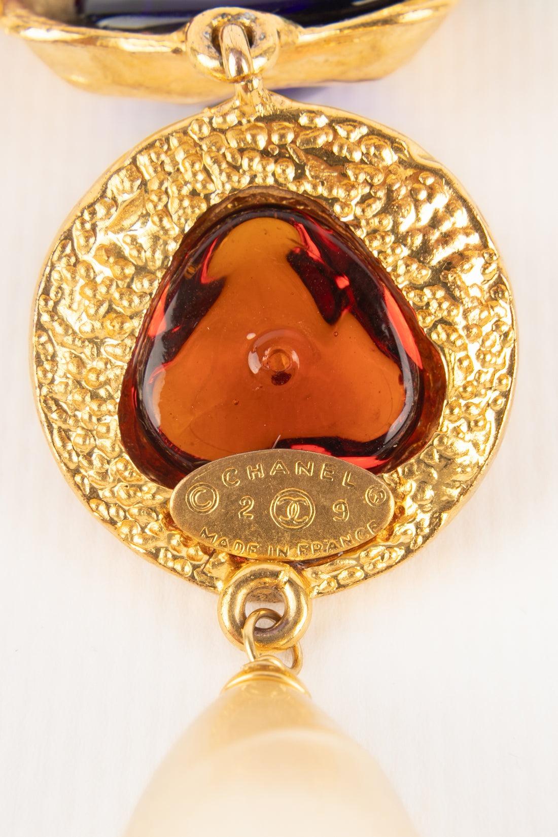 Chanel Costume Pearl Necklace, 1990s For Sale 4