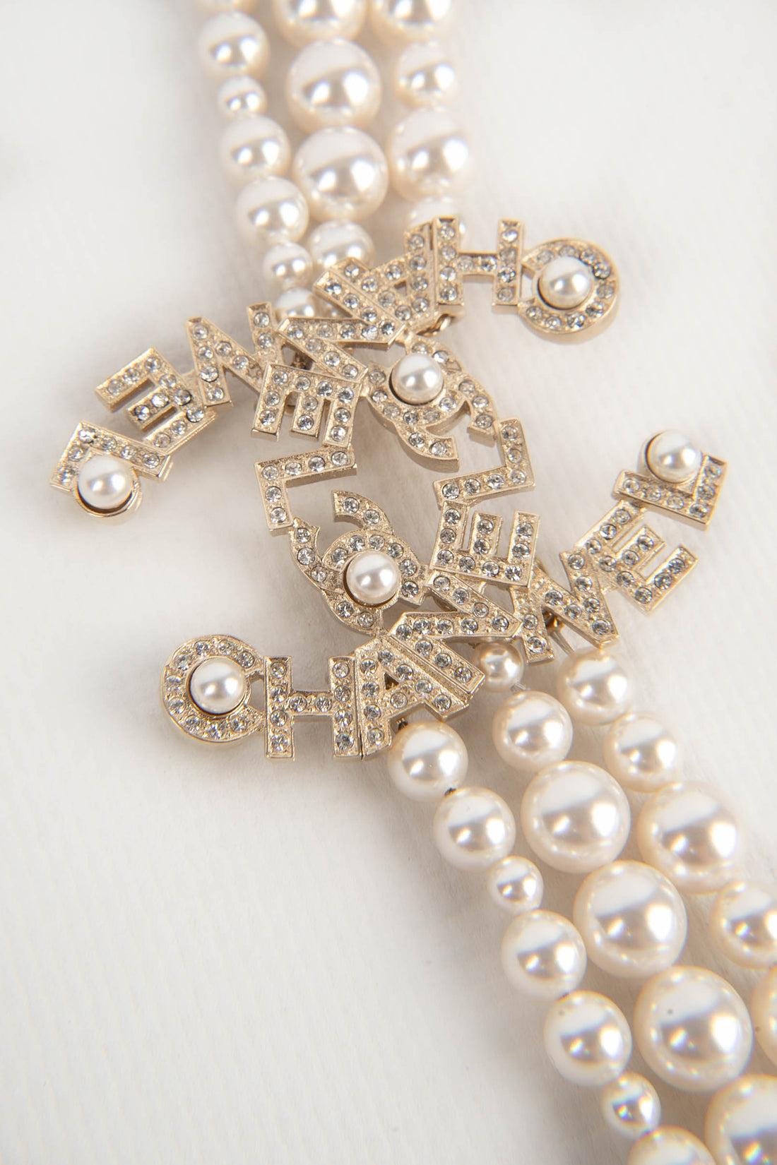 Women's Chanel Costume Pearl Necklace, 2020
