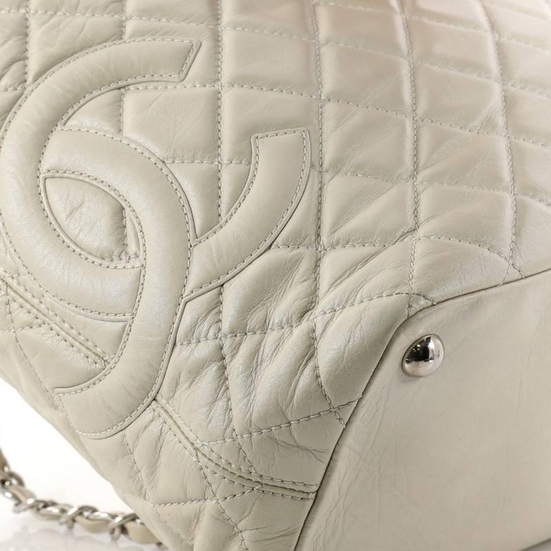 Chanel Cotton Club Tote Quilted Aged Calfskin Large 1