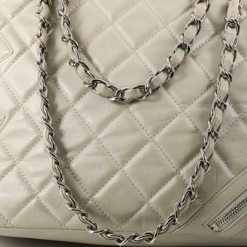Chanel Cotton Club Tote Quilted Aged Calfskin Large 2