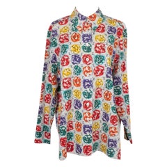 Chanel Cotton Flower Shirt, 2000s