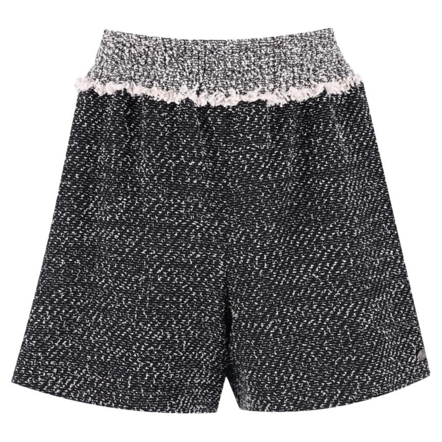 Chanel Cotton Tweed Shorts For Sale