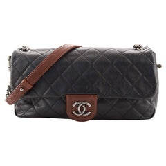 Chanel Country Chic Flap Bag Quilted Lambskin Large