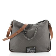 Chanel Country Chic Shoulder Bag Quilted Lambskin Large