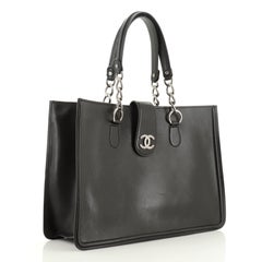 Chanel Country Ride Tote Calfskin Large
