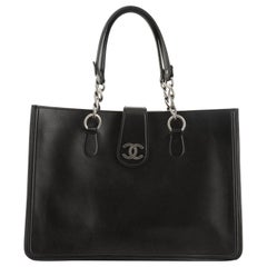 Chanel Country Ride Tote Calfskin Large