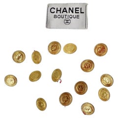 Chanel Couture 1960s Buttons and Tag